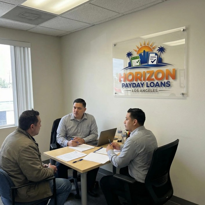 Financial advisor consulting with clients